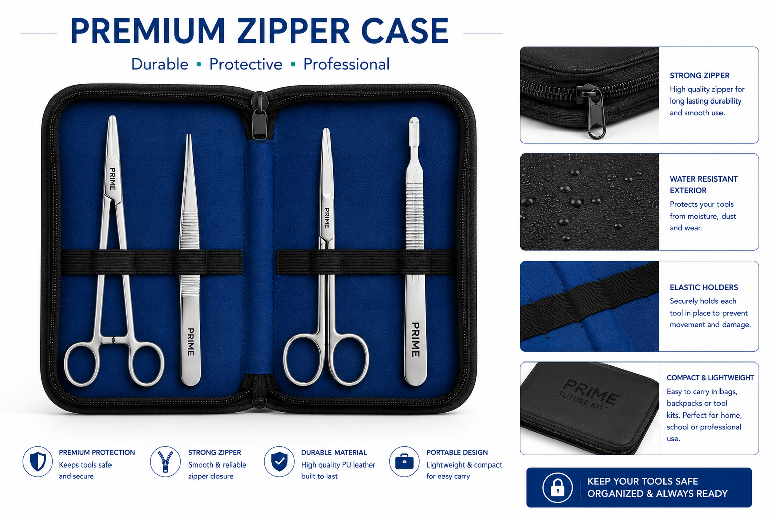 Premium Zipper Case